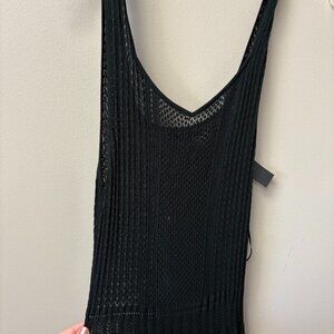 Banana Republic Black Knit Dress